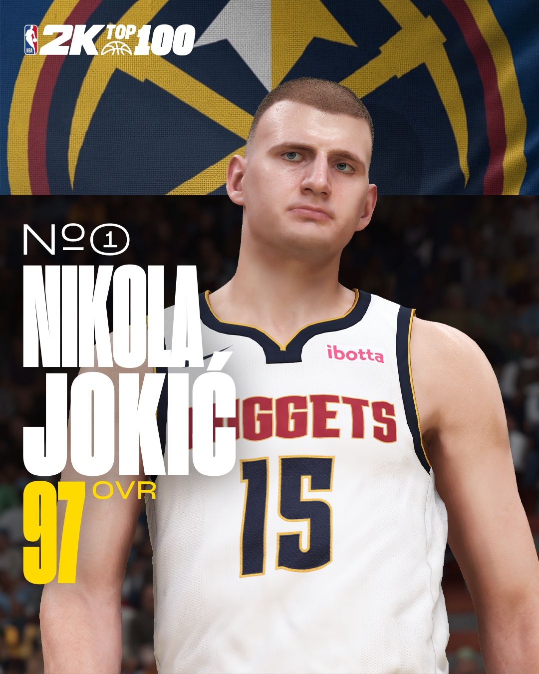 97已是第一！JJJ不滿(mǎn)：約基奇有3個(gè)MVP 他的2K能力值至少得98